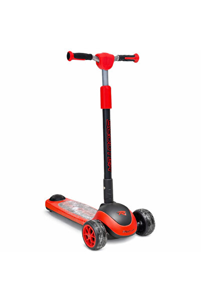 Generic Kids' push scooter with 3 wheels, adjustable handlebars, and a safe, ...