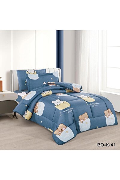 Binown Barney | 4-piece Single Duvet set