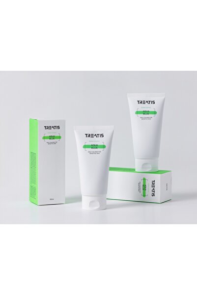 TREATIS Aqua Blue Intensive Skin Repair and Acne Reducing Moisturizing Cream ...