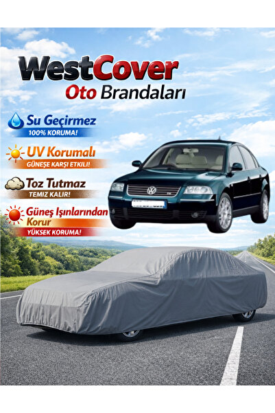 WestCover غطاء سيارة متوافق مع فولكس فاجن باسات (B5)، خيمة مقاومة للماء، غطاء...
