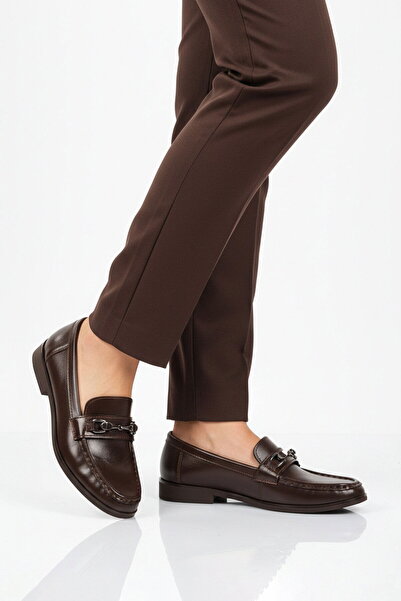 AYAKMOD Pantofi clasici maro, ușori și flexibili, pentru femei 547841 Z