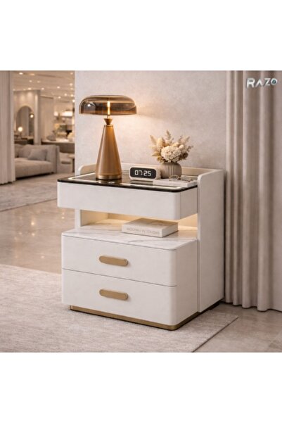 Razo Smart Nightstand with Wireless Charging