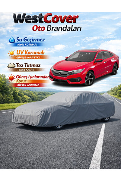 WestCover هوندا سيفيك (2017-2022) غطاء سيارة متوافق، خيمة مقاومة للماء، غطاء ...