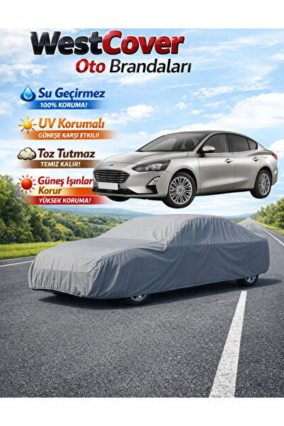 WestCover غطاء سيارة فورد فوكس 4 متوافق، خيمة مقاومة للماء، غطاء سيارة