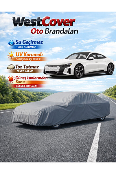 WestCover غطاء سيارة متوافق مع أودي إي-ترون جي تي، خيمة مقاومة للماء، غطاء سيارة