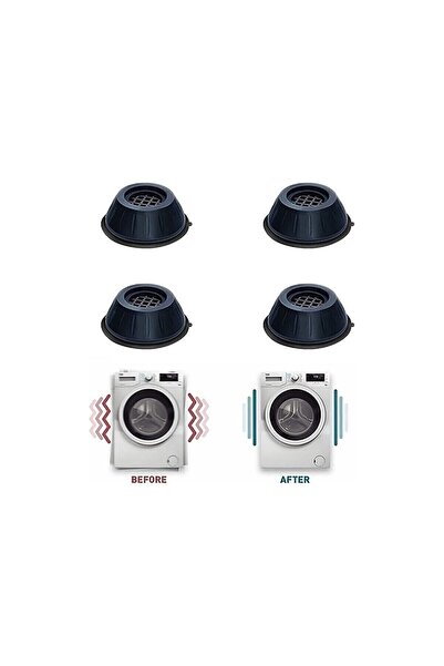 TOPALAKTİCARET 4 τεμάχια αντικραδασμικά και αντιολισθητικά λαστιχένια μαξιλαρ...