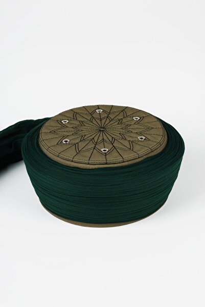 SARIKHANE YÜKSEK TEKNOLOJİ MAKİNE SARIMI شريط تزيين للأطفال - قماش أخضر - غطا...