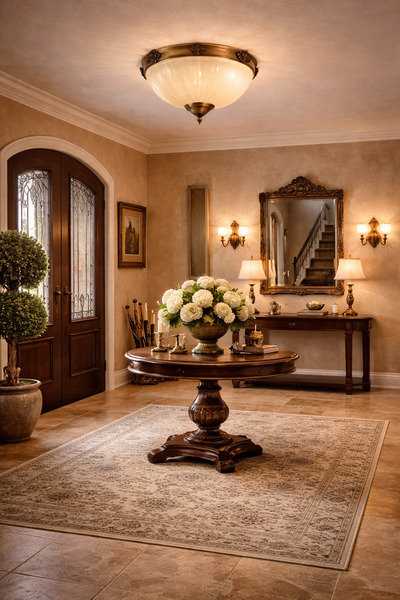 HubRom Plafoniera HubRom, MASS 5030-3071-52FR 30x30xHmax15 cm, 3xE14-40W 30 C...