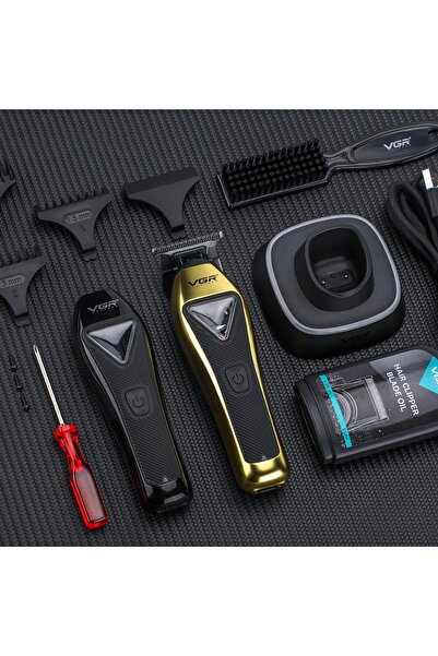 VGR V015 - V994 PROFESYONEL SAÇ SAKAL ÇİZİM SETİ 2 MAKİNE