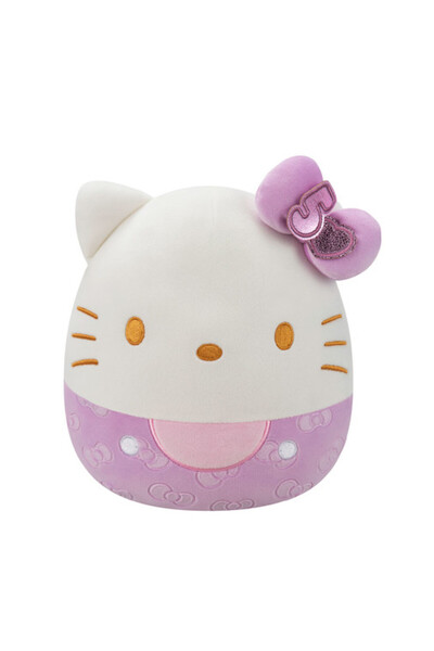 SQUISHMALLOW Jucarie de plus 20 cm, Hello Kitty culoare violet, Squis...