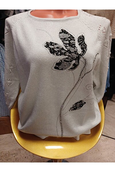 Sema stilbutik Simli bluz