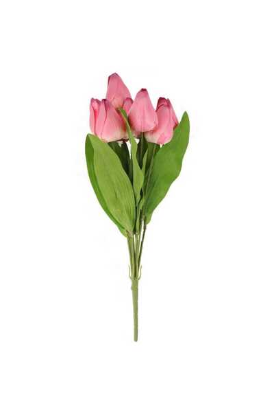 Goliat BUCLETĂ CU 9 LALELE, 44 CM, CULOARE ROZ