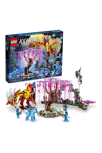 LEGO مجموعة أفاتار 75574 توروك ماكتو وشجرة الأرواح، 1212 قطعة، عناصر مضيئة في...
