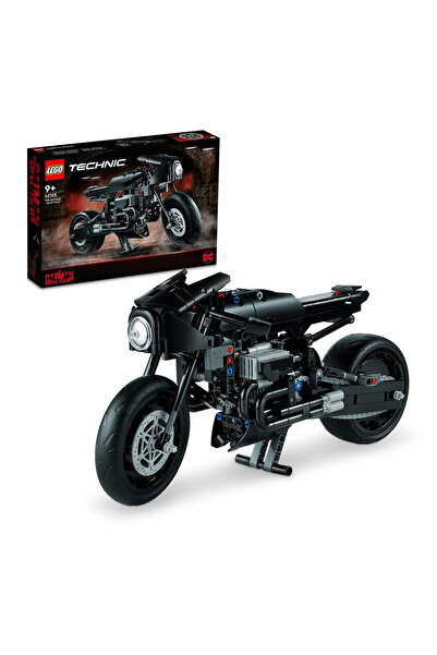 LEGO Technic 42155 - The Batman – Batcycle Movie Assembly Kit, Ages 9 Years ,...