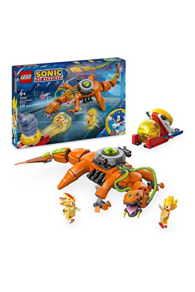 LEGO Sonic the Hedgehog Super Shadow vs. Biolizard Gamer Gift Toy for Boys, G...