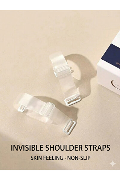 Take Two By Styli 6-Pairs Transparent Bra Strap