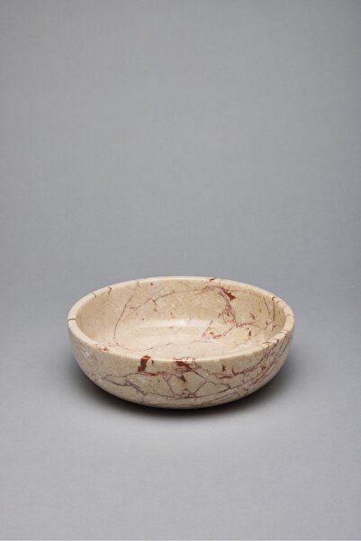 KİANA DÜKKAN Doğal Mermer Kase Sunum/ Çerezlik/ Çok Amaçlı Kase