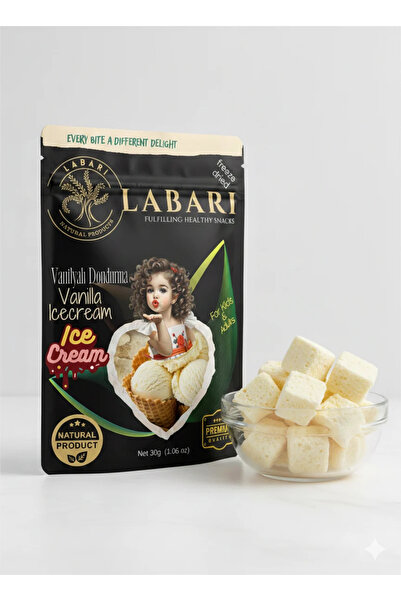 Labari Dondurularak Kurutulmuş Vanilyalı (Sade) Dondurma 30 gram