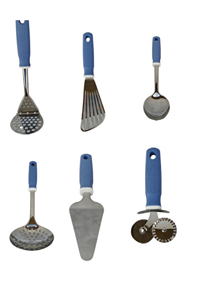 HERENTHAL Stainless steel utensil set with bakelite handle, 6 pcs