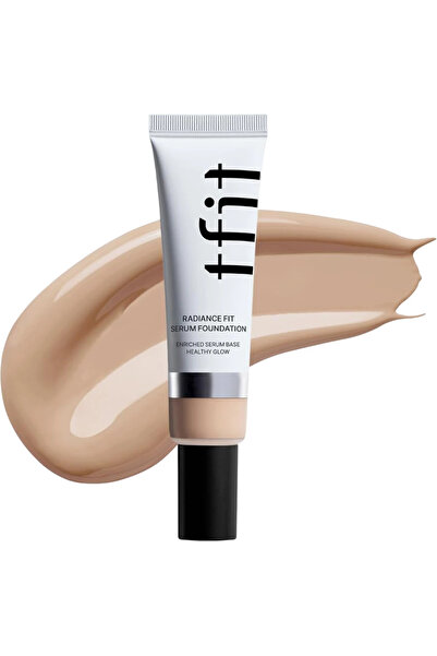 TFİT Radiance Fit Serum Foundation Fond de ten C02 Peach lejer si hidratant 3...