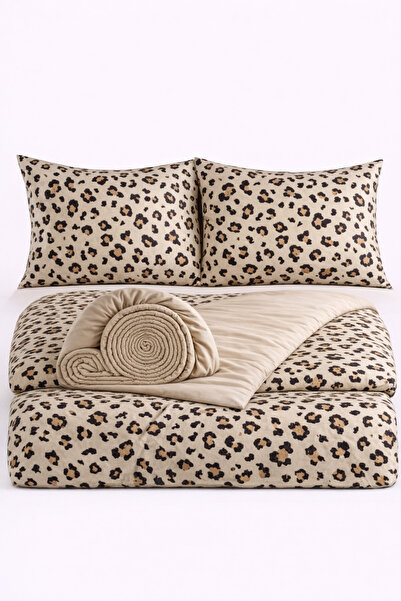 İQON Elastic Sheet Duvet Cover Set Double Size Chtaa Khve -246 Otlt2