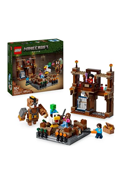 LEGO حلبة قتال قصر الغابة في ماينكرافت - لعبة بناء تفاعلية - تتضمن زومبي صغير...