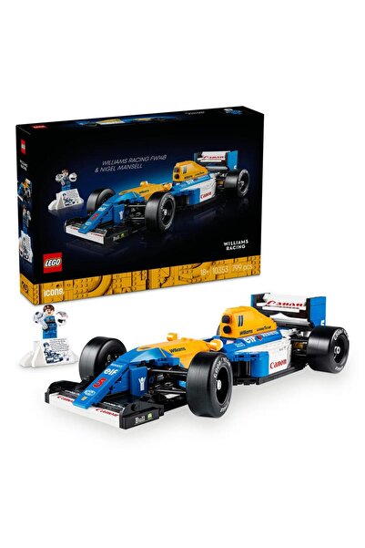 LEGO طقم نموذج سيارة ويليامز ريسينغ FW14B ونايجل مانسيل لتزيين المنزل والمكتب...