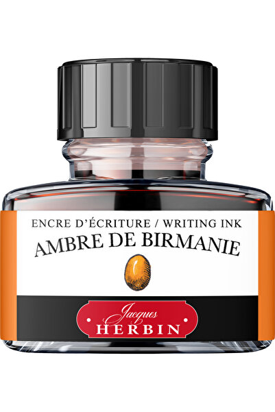 Jacques Herbin Flacon de cerneală 30ml Ambre de Birmanie