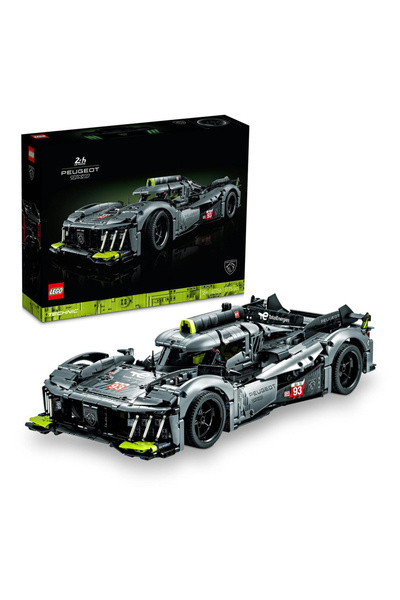 LEGO Technic PEUGEOT 9X8 24H Le Mans Hybrid Hypercar 42156 Building Kit, 1775...