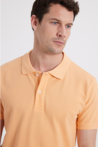 Tudors Ανδρικό μπλουζάκι Slim Fit, 100% βαμβακερό, κοντομάνικο, με λαιμόκοψη ...