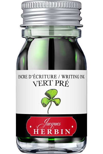 Jacques Herbin Sticlă de cerneală 10ml Vert Pre