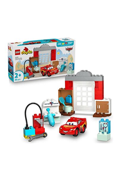 LEGO DUPLO Disney and Pixar Cars McQueen’s Visit to Doc’s Garage Buildable To...