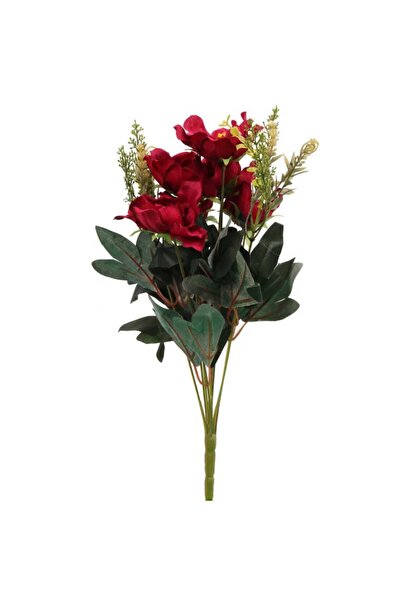 Goliat BUKIET PIWONII W KOLORZE BORDOWYM - 6 KWITNĄCYCH GAŁĄZEK O WYSOKOŚCI 4...