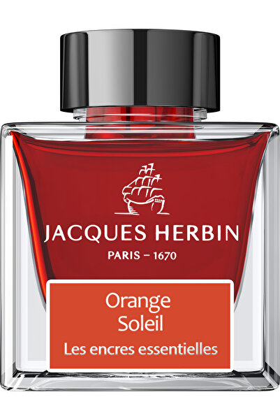 Jacques Herbin Sticlă de cerneală 50ml Orange Soleil