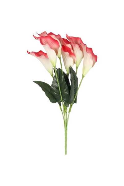 Goliat Bukiet 7 CALLI GUMOWANYCH 62 cm KOLOR RÓŻOWY