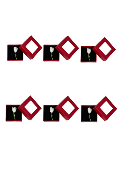 OEM Set 6 Mărțișoare Broșă Ghiocel Alb