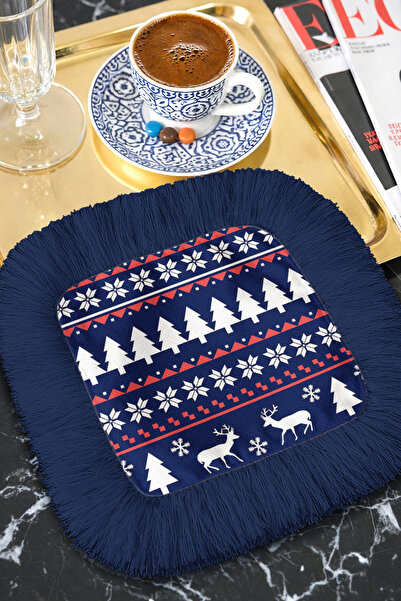 Evimde Bambaşka Χαρτοπετσέτα παρουσίασης με χειμερινό θέμα της Νορβηγίας - Ρο...