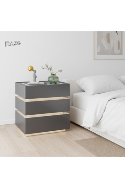 Razo Smart Multifunctional Nightstand with LED
