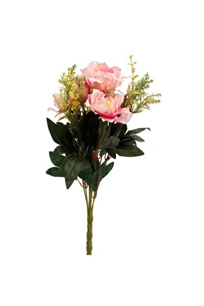 Goliat BUKIET 11 GAŁĄZEK Z 6 PIWONIAMI KOLOR ŁOSOSIOWY