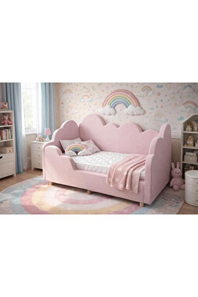 Puf Bebe Montessori_serisi Çocuk ve Bebek yatağı 90x190 (İç yatak dahildir)