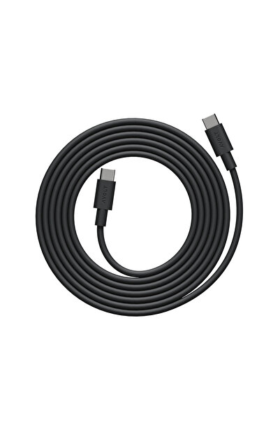 AVOLT Data and fast charging cable, USB-C/USB-C, AVOLT, 2 m, black