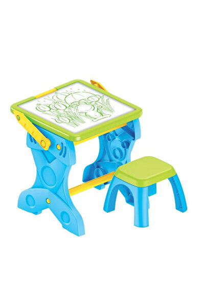 Lumi LUXURY Banca Educativa 2 in 1 Tabla Luminata si Scaun +3 ani