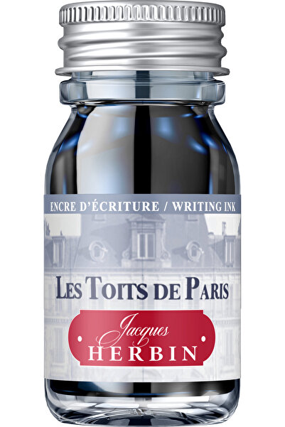 Jacques Herbin Flacon de cerneală 10ml Les Toits de Paris