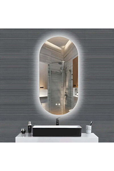 Diplon Oglindă de baie Kala LED 110×55 cm, funcție anti-aburire