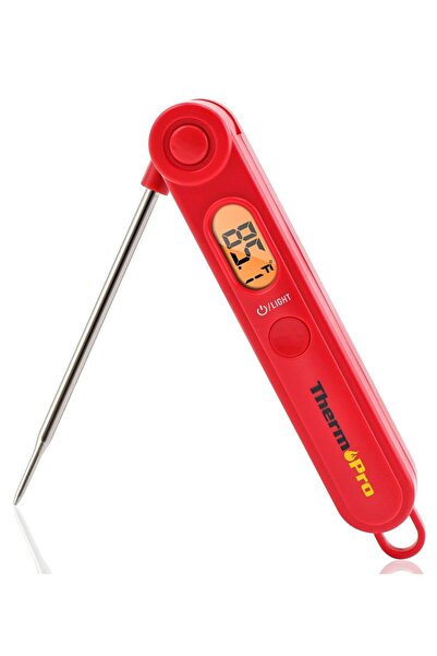 ThermoPro TP03B Su Geçirmez Katlanabilir Profesyonel Gıda Pişirme Termometresi