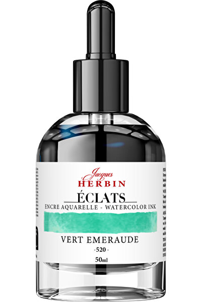 Jacques Herbin Sticlă de cerneală 50ml Vert Emeraude