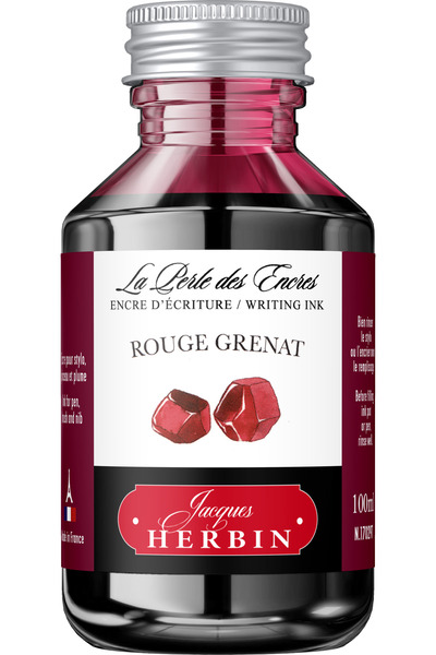 Jacques Herbin Sticlă de cerneală 100ml Rouge Grenat