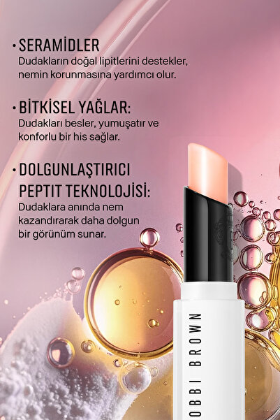 BOBBI BROWN Extra Lip Tinted Balm Nemlendirici Renkli Dudak Balmı - Bare Peony