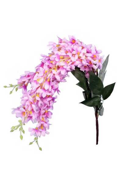 Goliat Sztuczny Bukiet Bzu Wysokiej Jakości, Kolor Jasno Różowy, Wysokość 54 cm