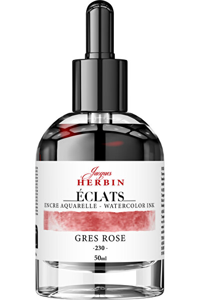 Jacques Herbin Sticlă de cerneală 50ml Gres Rose